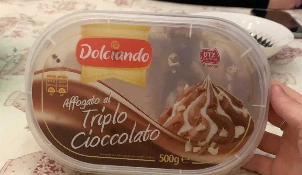 Affogato triplo cioccolato