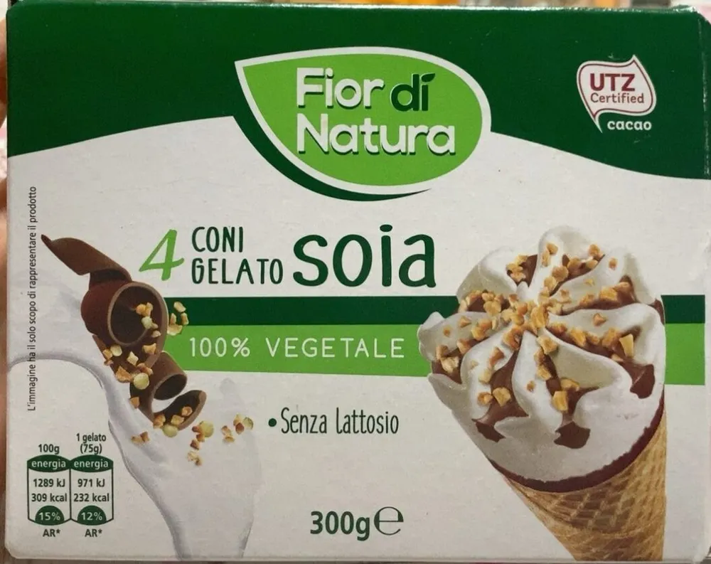 Coni gelato soia