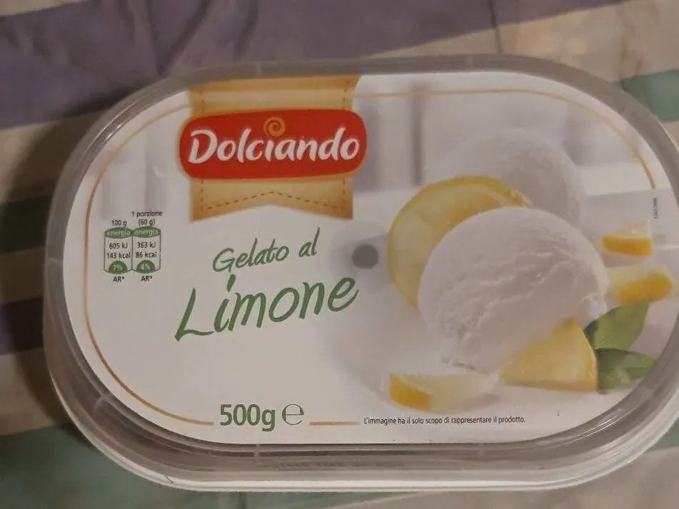 Gelato al limone
