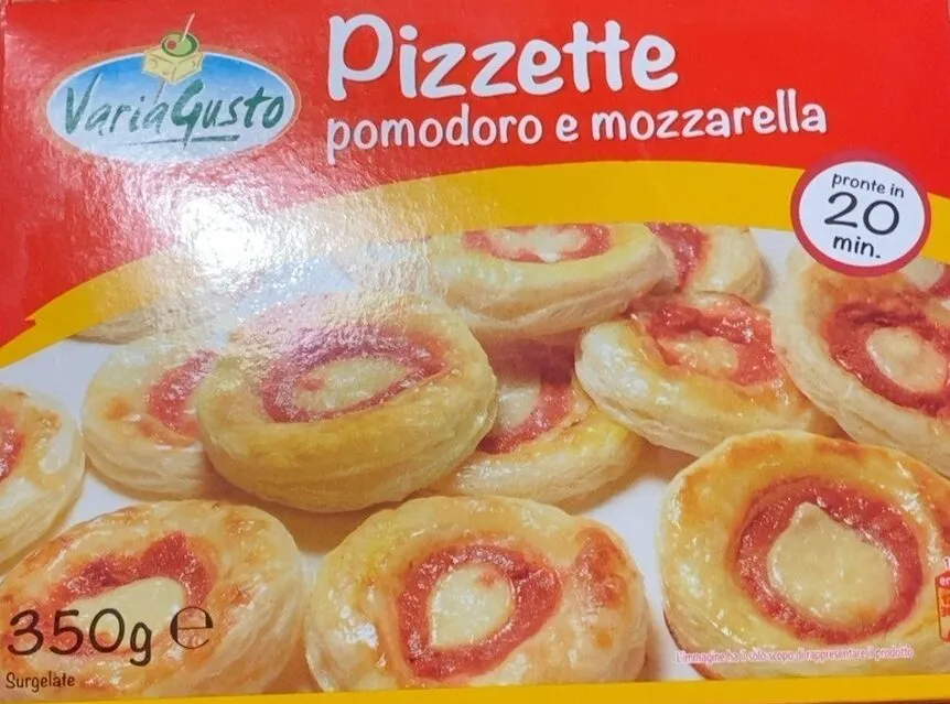 Pizzette pomodoro e mozzarella