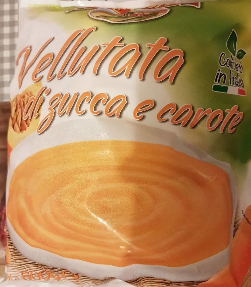 Vellutata di zucca e carote