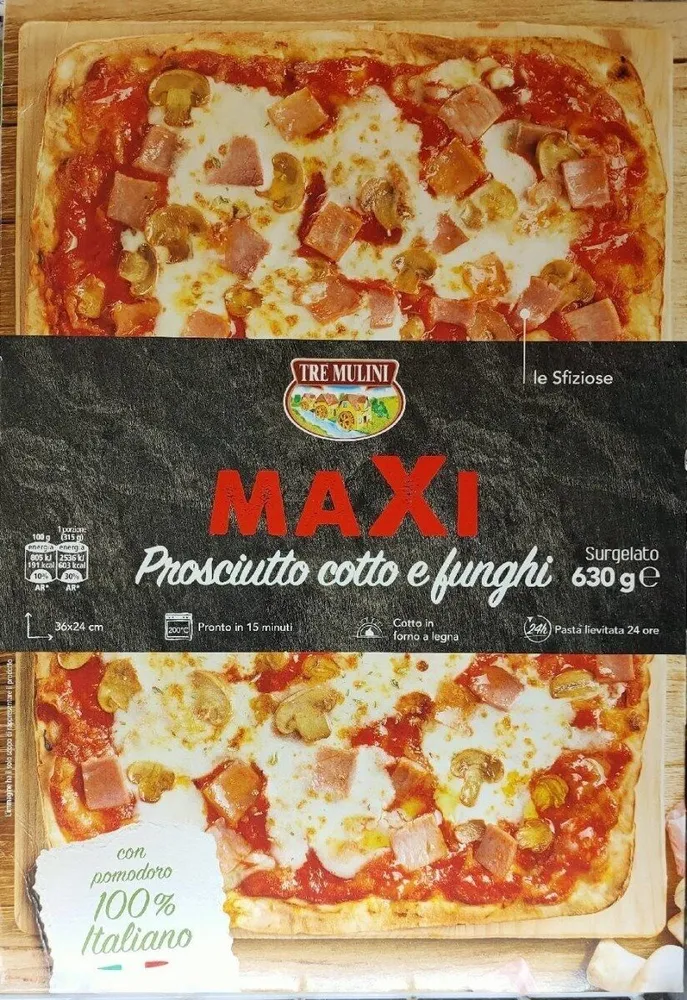 MaXi prosciutto e funghi