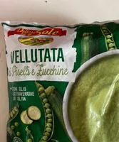 Vellutata piselli e zucchine