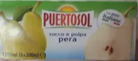 Succo e polpa pera