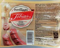 Wurstel pollo e tacchino con formaggio