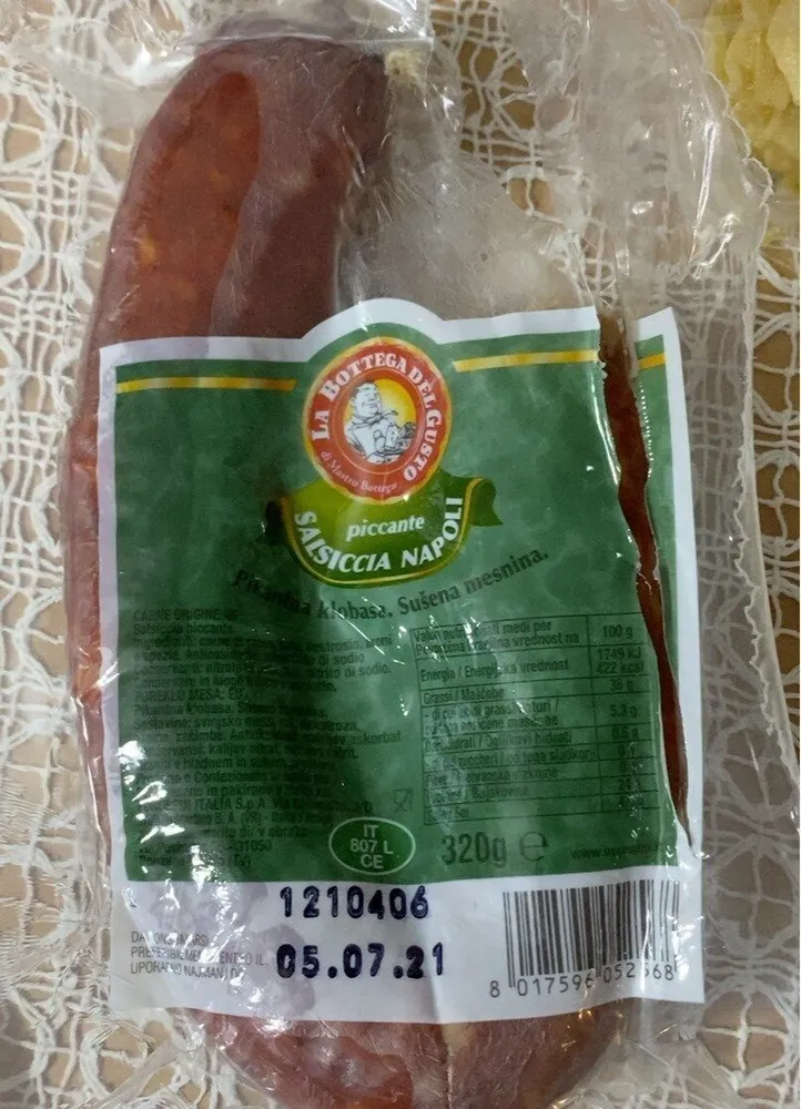 Salsiccia napoli piccante
