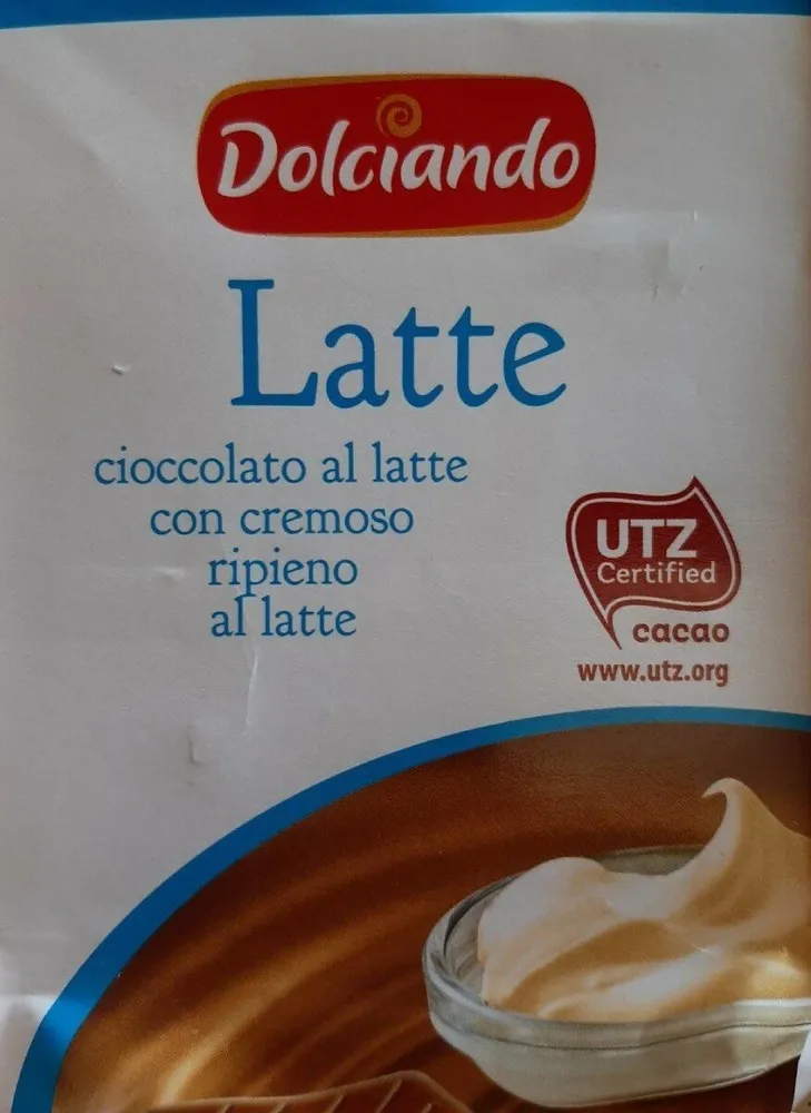 cioccolato al latte con cremoso ripieno al latte