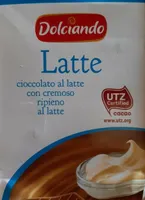 cioccolato al latte con cremoso ripieno al latte