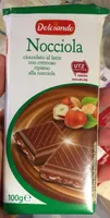 Cioccolato al latte con cremoso nocciola