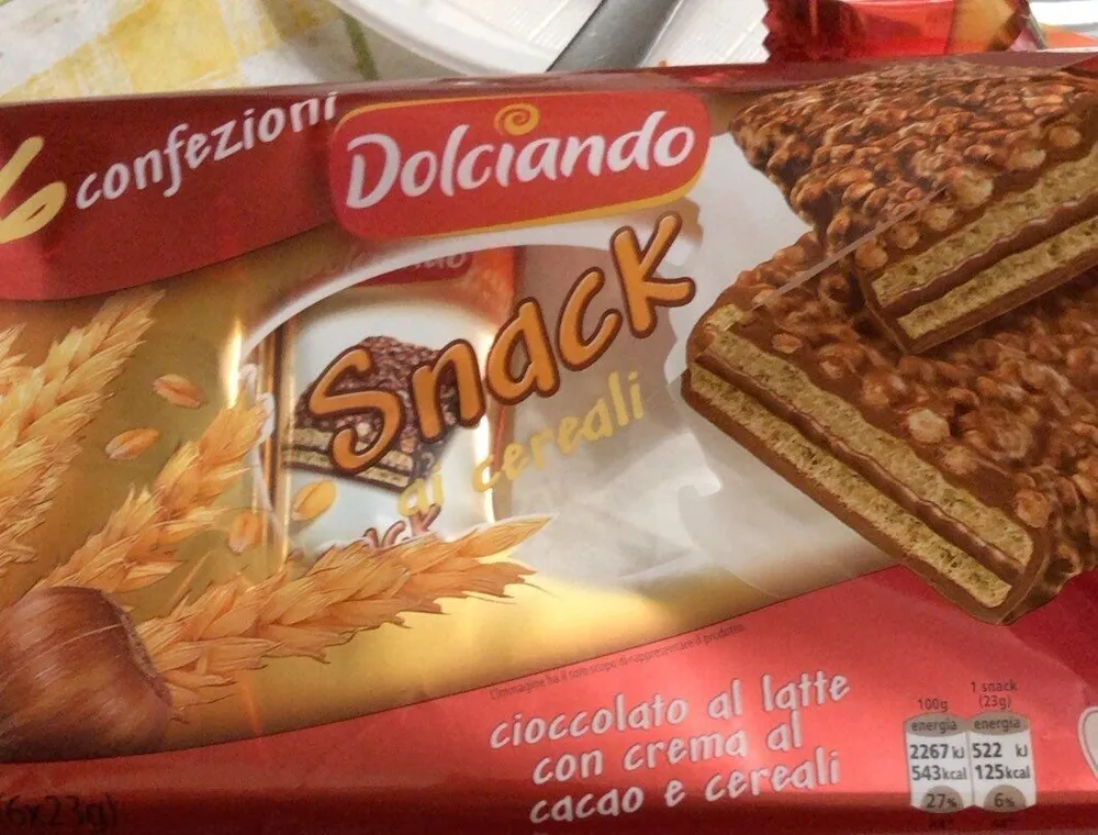 Snack ai cereali