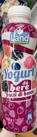 Yogurt da bere ai frutti di bosco