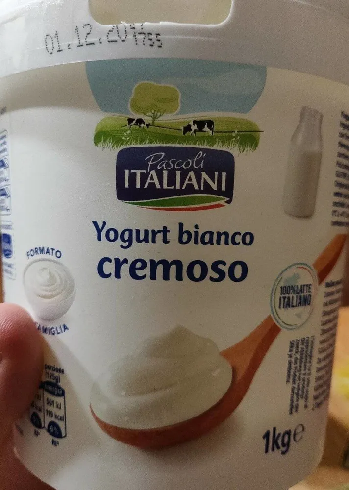 Yogurt bianco cremoso