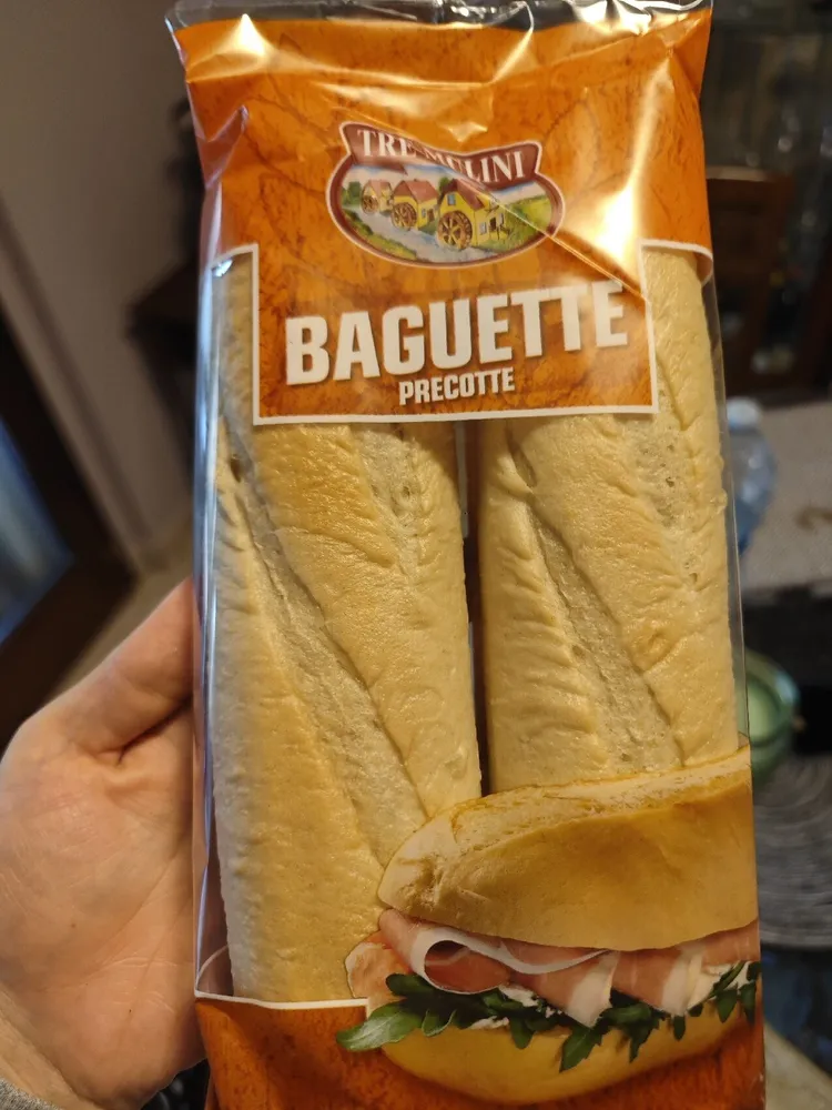 Baguette precotte