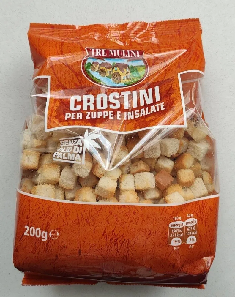 Crostini per zuppe e insalate