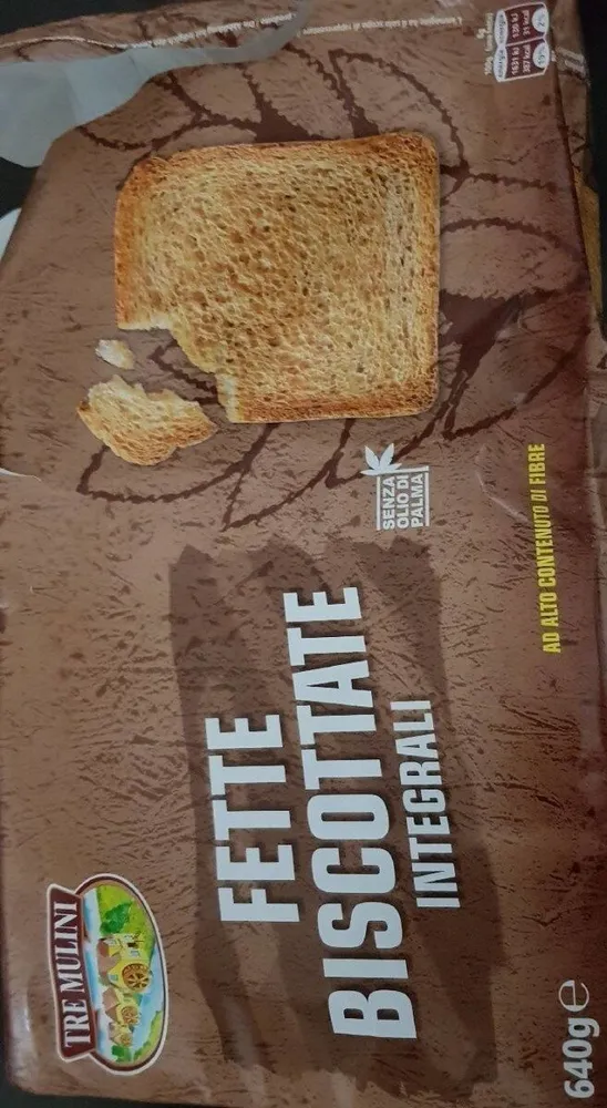 Fette biscottate integrali