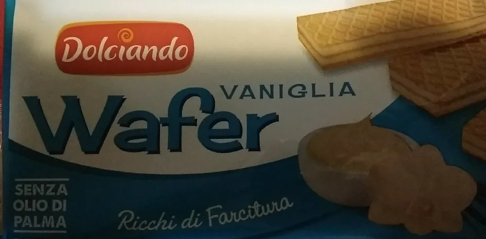 Wafer alla vaniglia