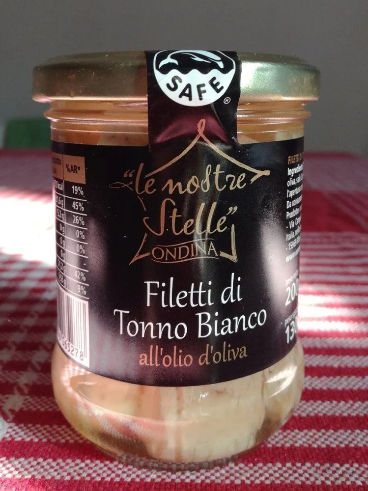 Filetti di tonno bianco