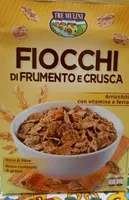 Fiocchi di frumento e crusca