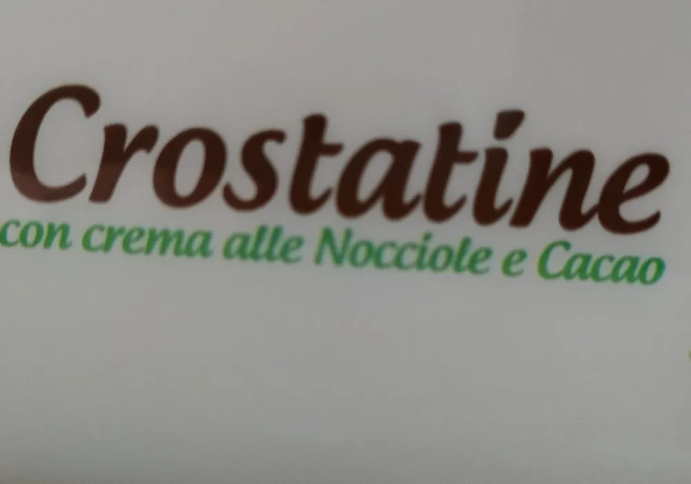 Crostatine con crema di nocciole e cacao