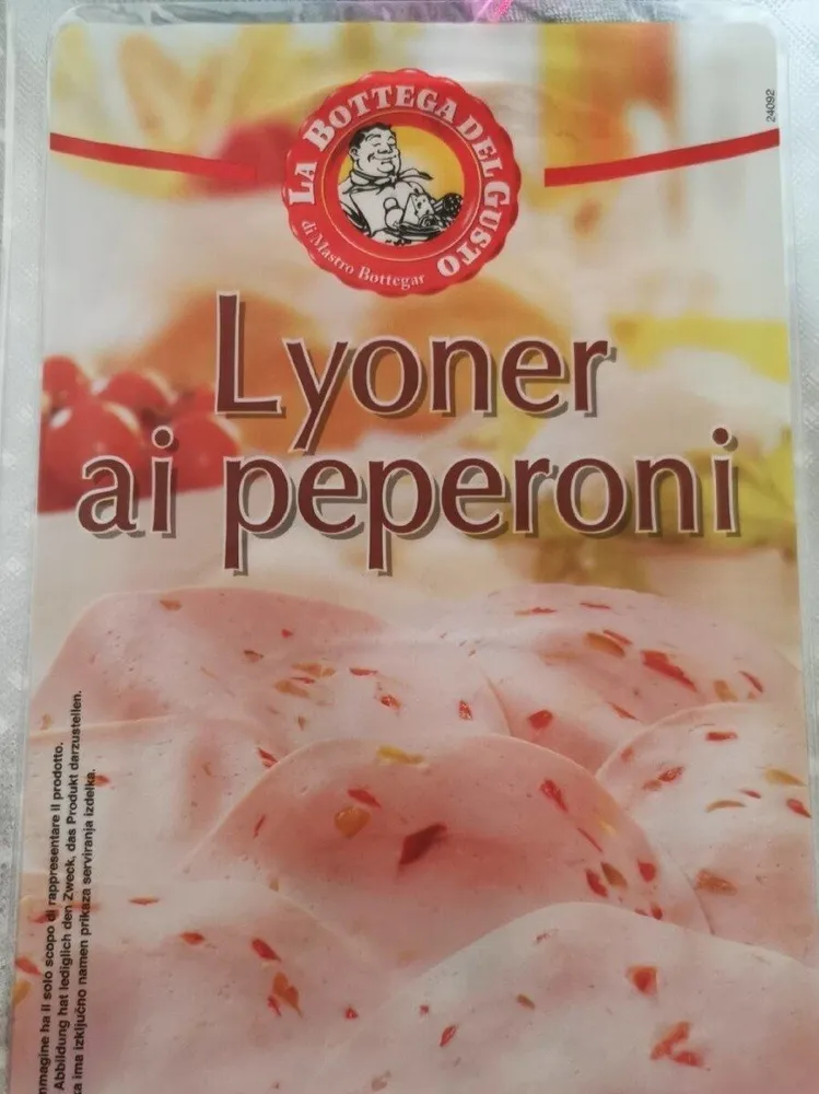 Lyoner ai peperoni