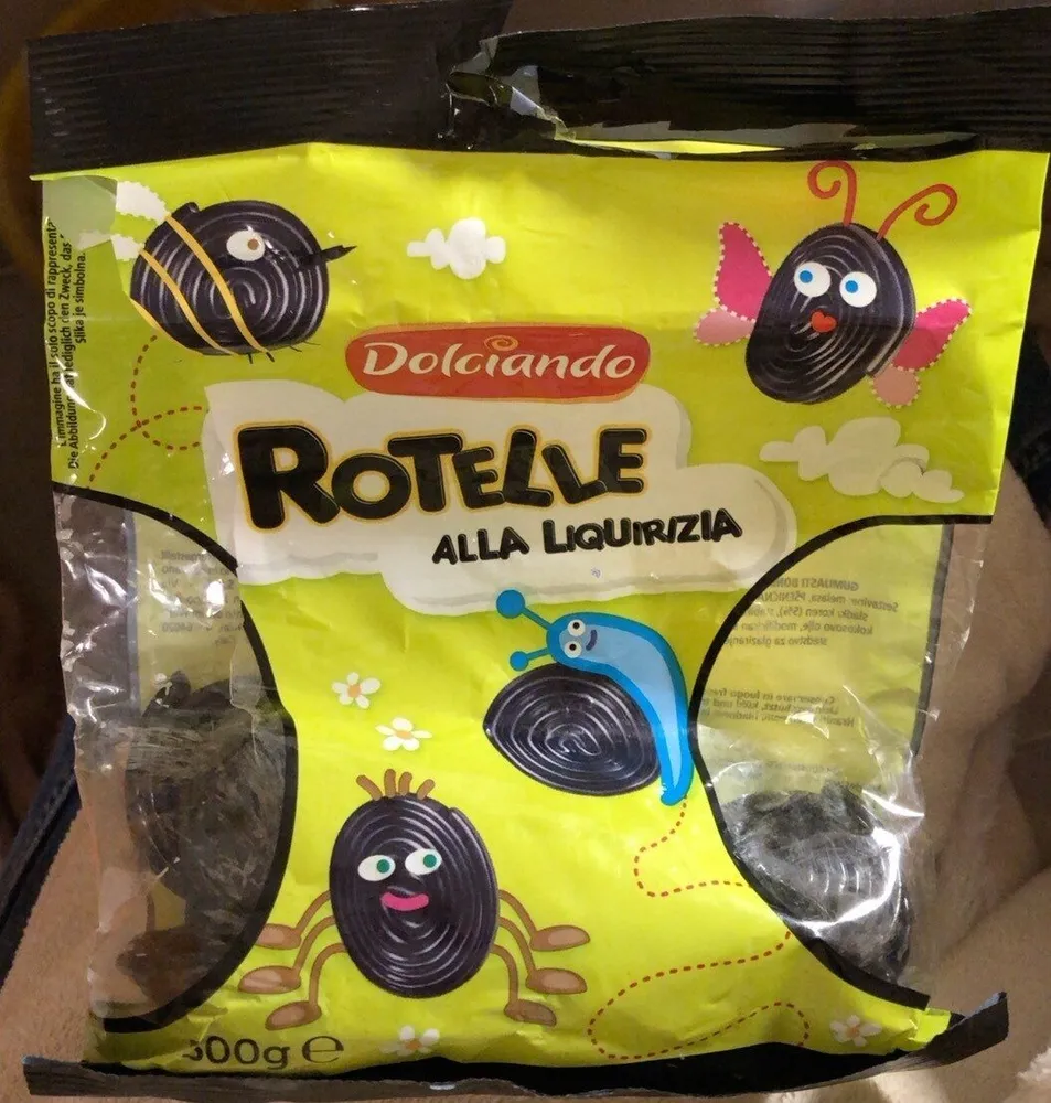 Rotelle alla liquirizia
