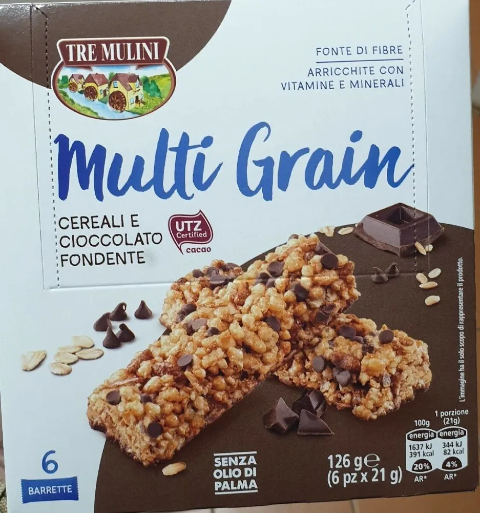 Multigrain Cereali E Cioccolato Fondente