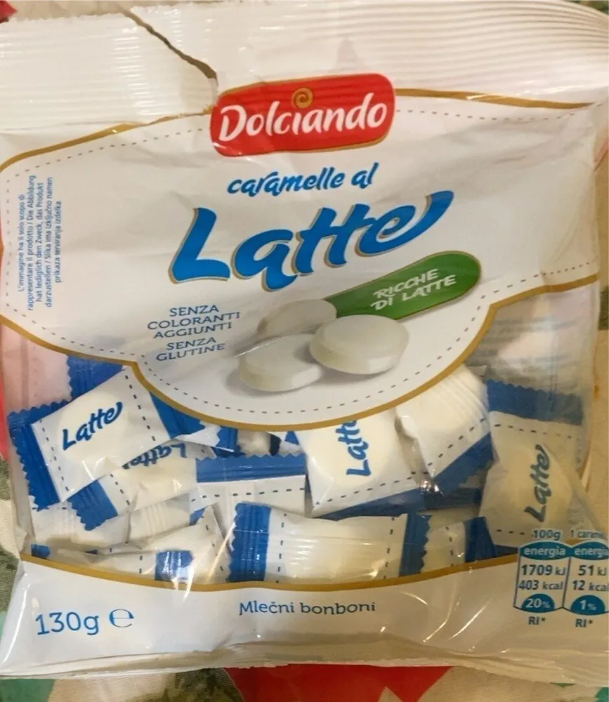 caramelle al latte