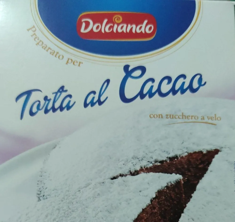 Preparato torta al cacao