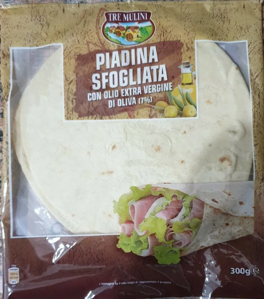 Piadina sfogliata