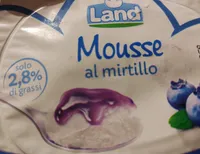 Mousse al mirtillo Land