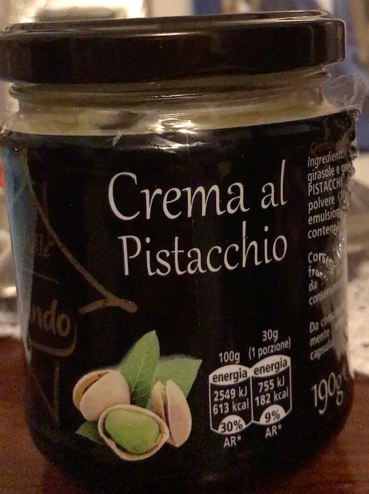 Crema al pistacchio
