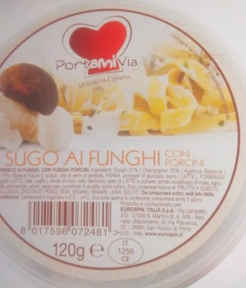 Sugo ai funghi