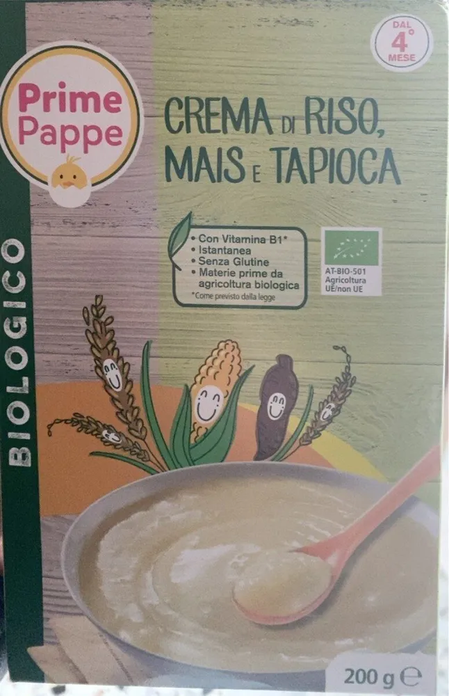 Crema di tiso mais e tapioca