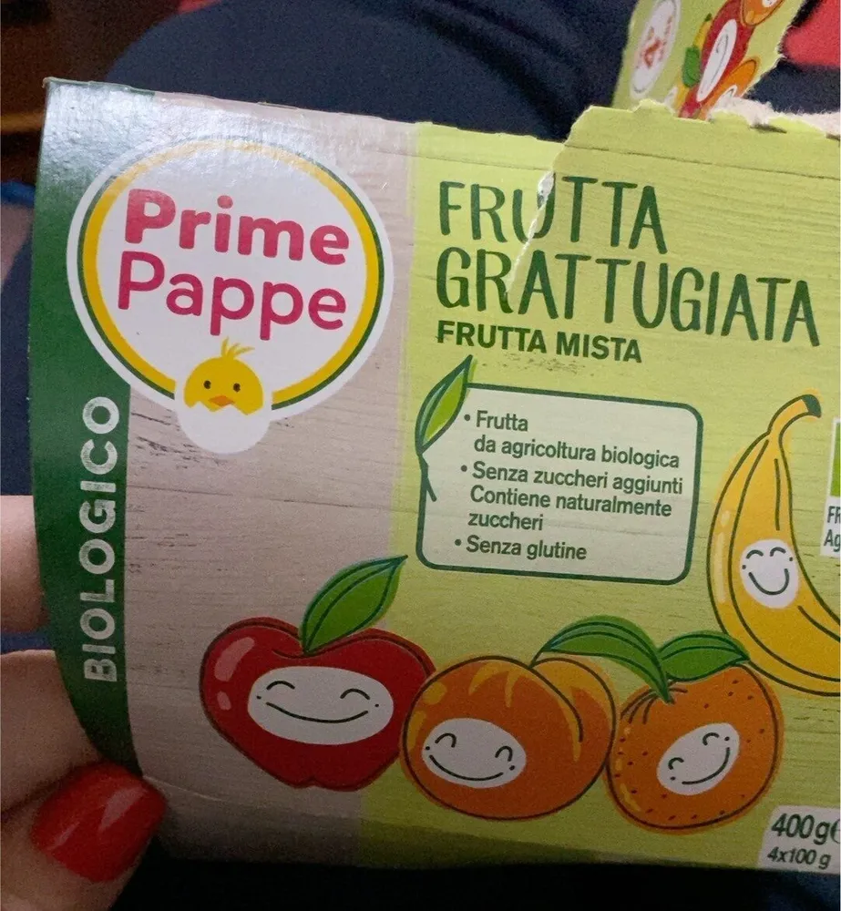 Frutta grattugiata