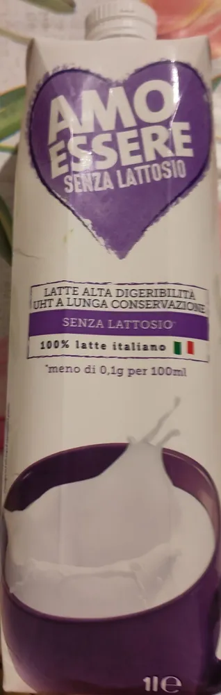 Latte Senza Lattosio UHT Alta conservazione