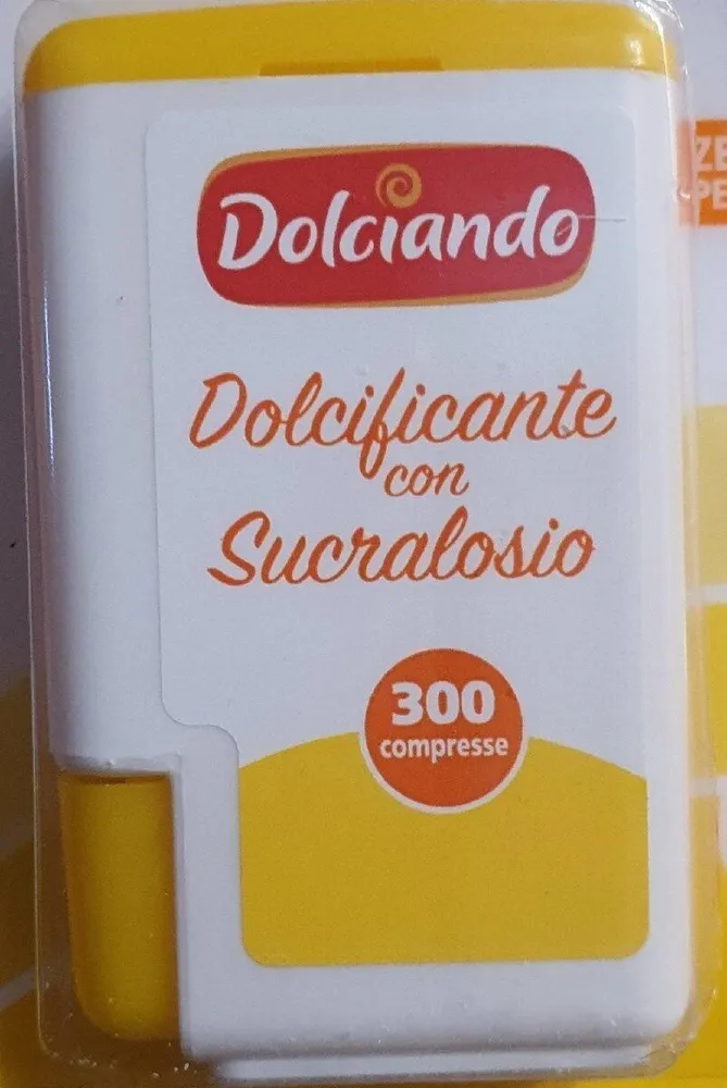 Dolcificante con sucralosio