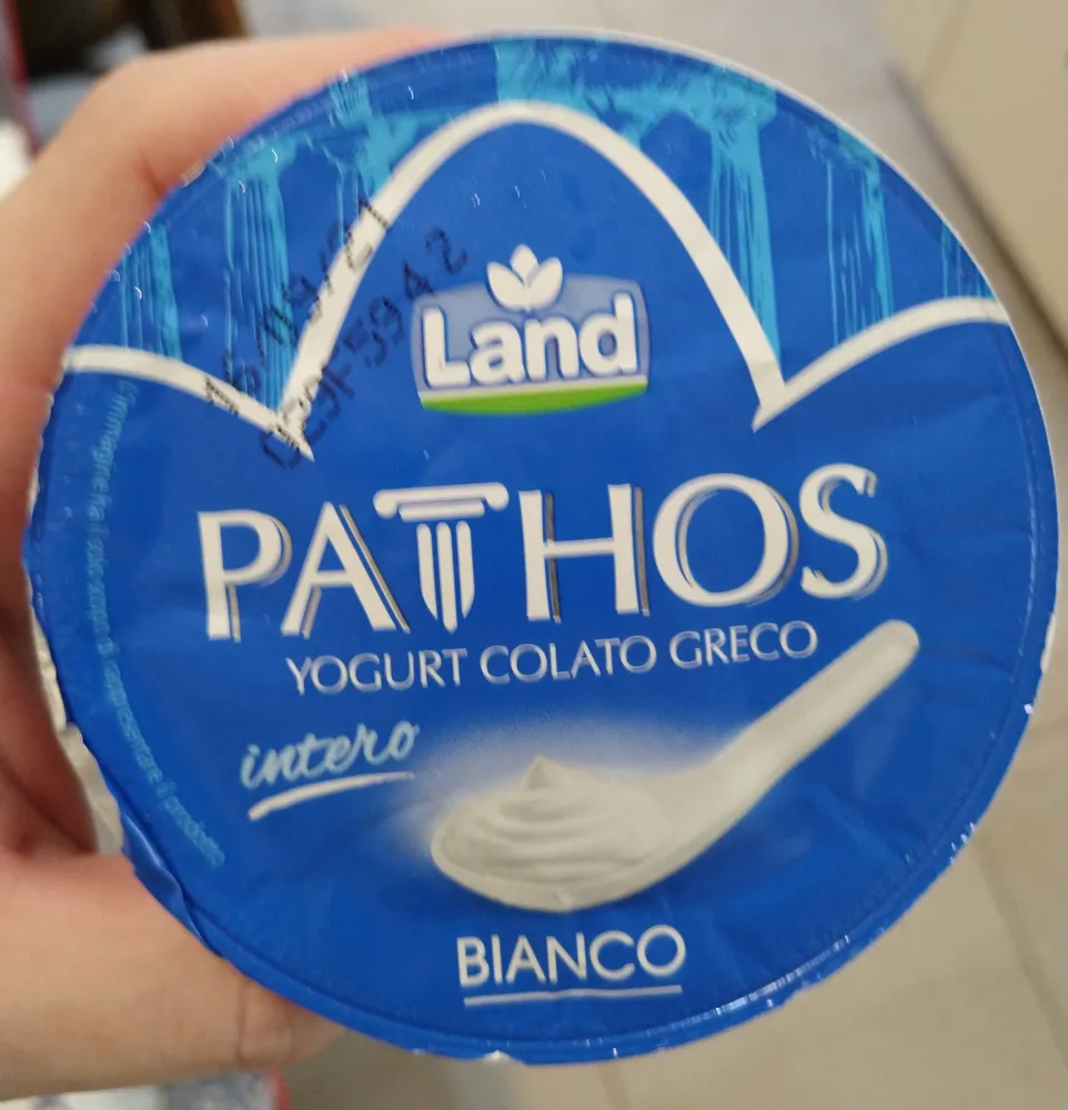 Yogurt greco intero bianco
