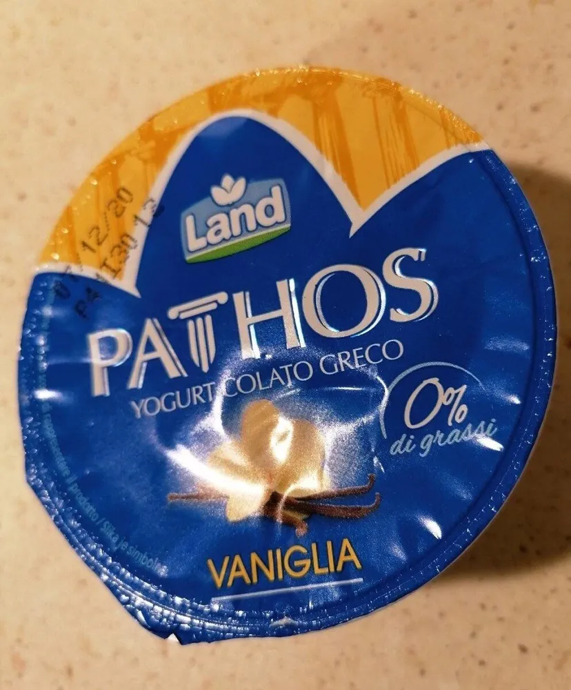 Pathos yogurt colato greco vaniglia