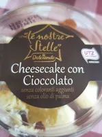 Cheesecake con cioccolato
