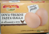 Uova fresche pasta gialla