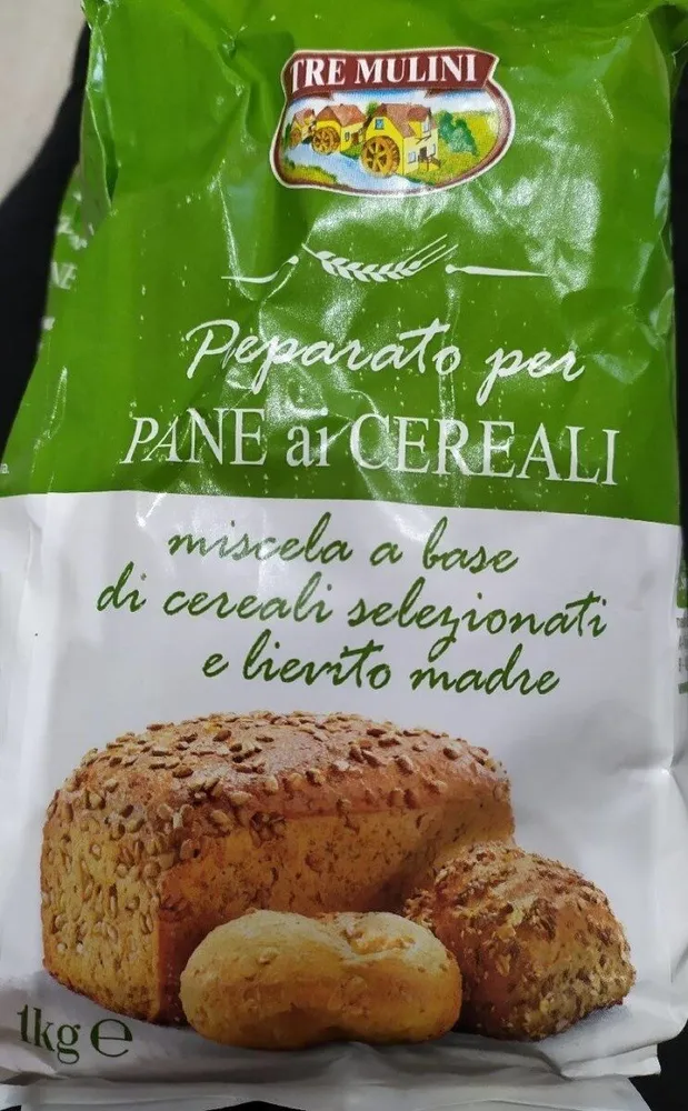 Preparato per pane ai cereali