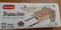 Trancino con crema al cacao magro