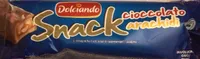 Snack cioccolato arachidi