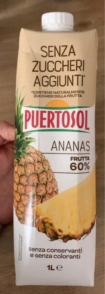 Succo all'ananas, frutta 60%
