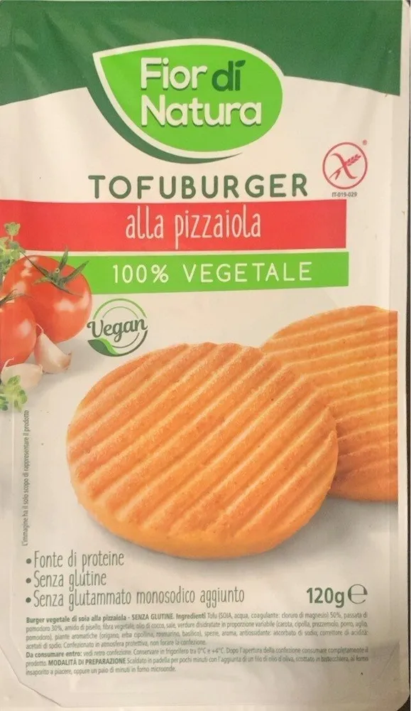 TOFUBURGER alla pizzaiola