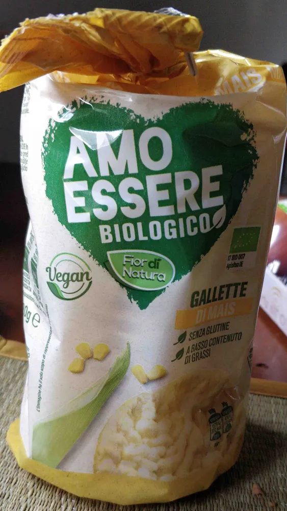 Gallette di mais bio
