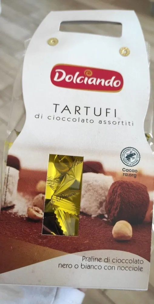 Tartufi di cioccolato assortiti