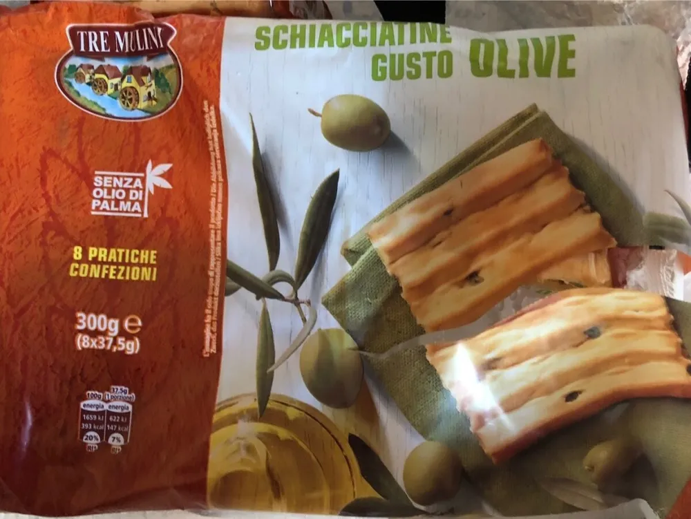 Schiacciatine gusto olive