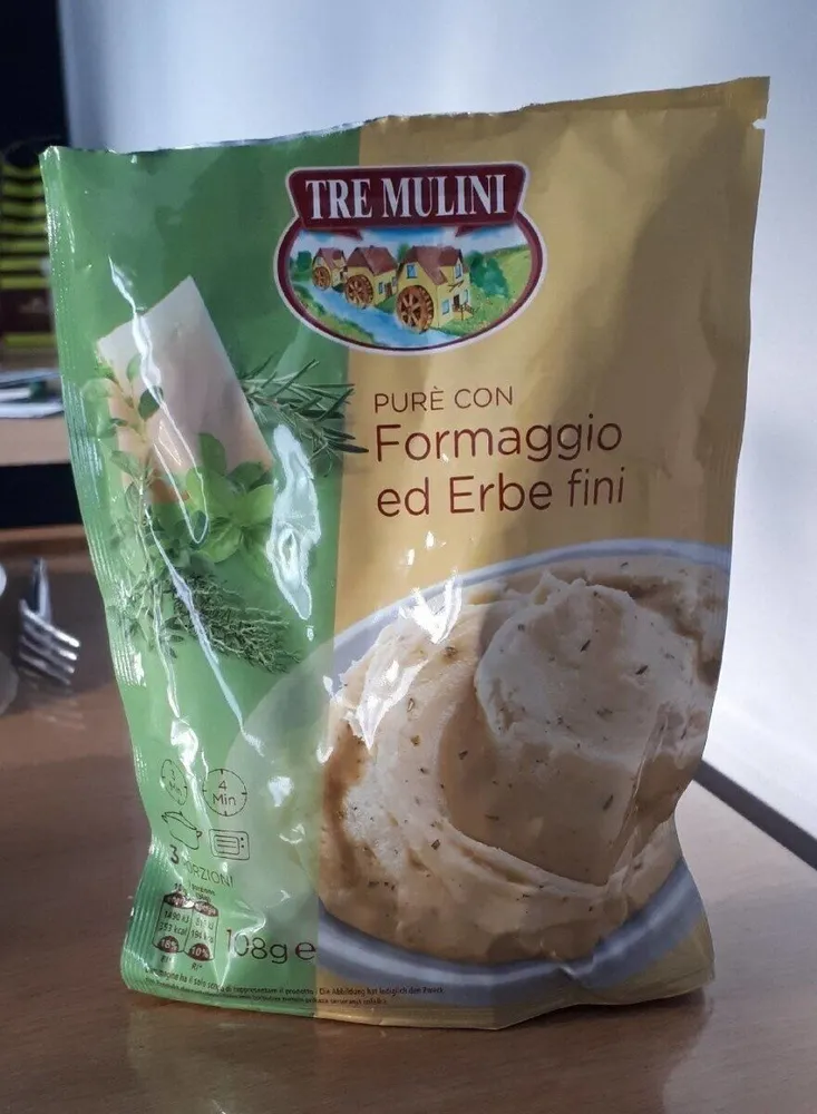 Purè con Formaggio ed Erbe fini