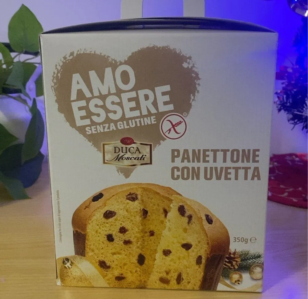 panettone con uvetta